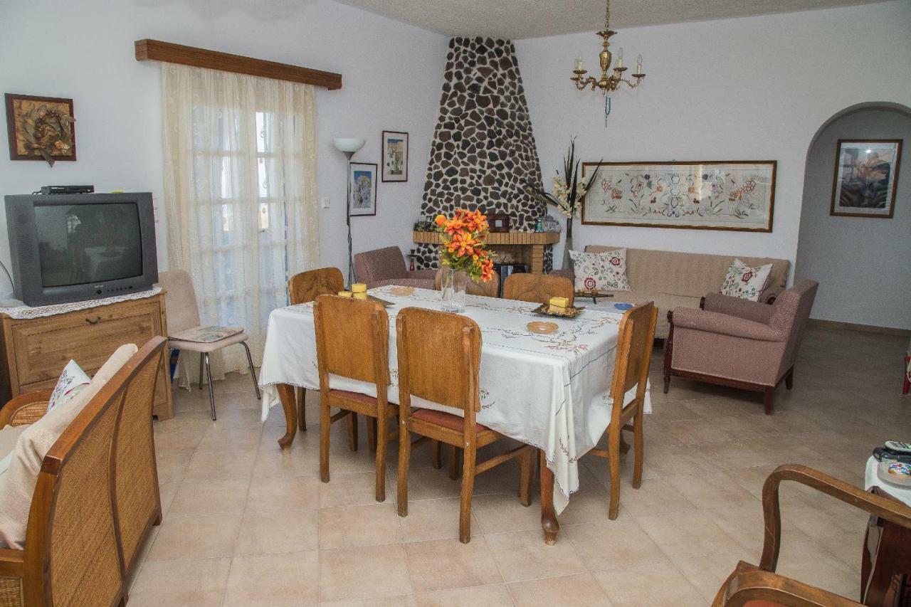 Villa Eva With Panoramic View Pyrgos Kallistis Exterior photo